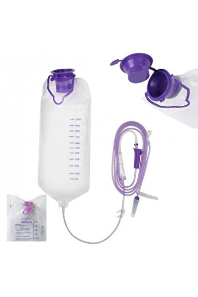 SİERRA كيس تغذية بالجاذبية - طقم 509 لأنابيب التغذية سعة 1000 مل Feeder Bag –...