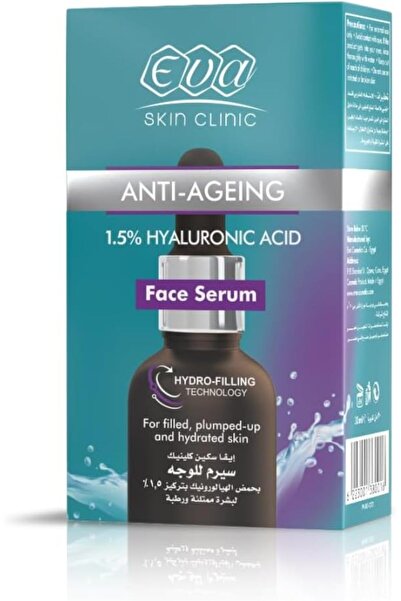 EVA Skin Clinic 1.5% Hyaluronic Acid Serum, 30 Ml