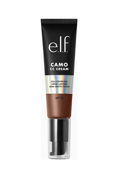 ELF E.L.F. Camo Cc Cream Spf30 Medium and Full Coverage Color Correcting, Moi...