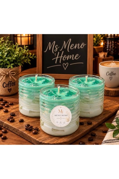 Meno Home el yapımı 3 lü İce Matcha Latte