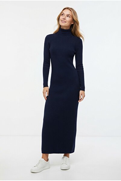 Şeker Portakalım Women's High-Necked, Long-Sleeved, Stylish, Casual Knitwear ...