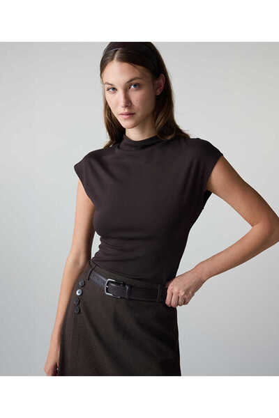 İpekyol Yüksek yaka basic body