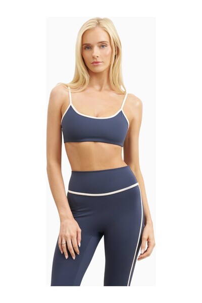 BECAUSE OF ALICE Base Contrast Trim Cami Bra Supportive Sports Bra
