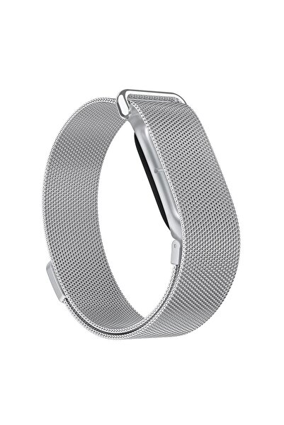AktarMobile Google Fitbit Air Uyumlu Mıknatıslı Hasır Metal Örgü Kordon Milan...
