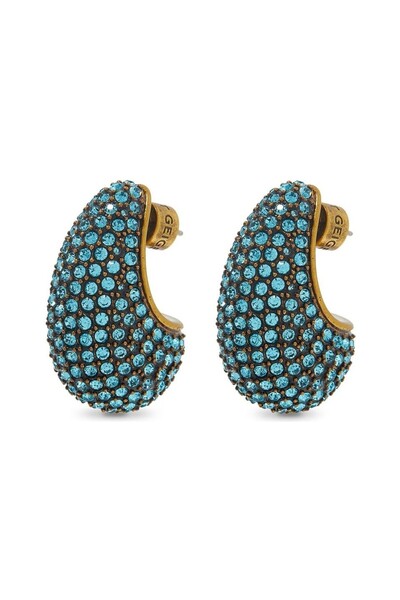 Kurt Geiger Pave Dome Earrings, Crystal Kup Style Earrings