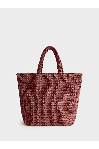 12storeez Handmade Crochet Beach Bag, Perfect for Vacation