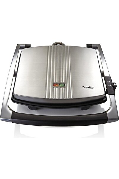 Breville Sandviç, Panini Presi ve Tost Makinesi 4 Dilim Yapışmaz kaplamalı Uy...