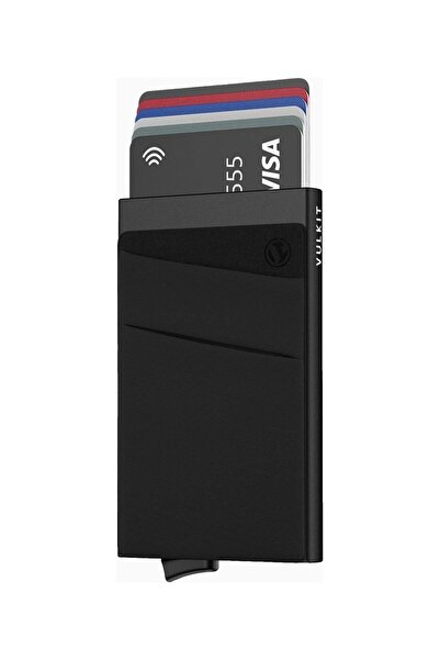 VULKIT Rfid Protected Aluminum Men's Card Holder Wallet