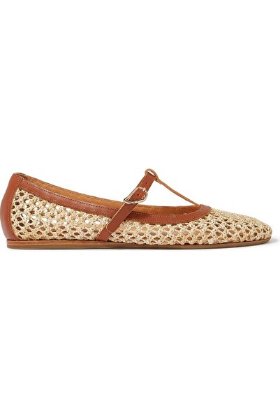 Ancient Greek Aerati Flat Ballerina Shoes