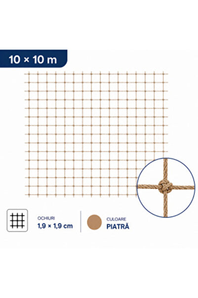 Sae Plasa anti-păsări 10x10 m, 50700