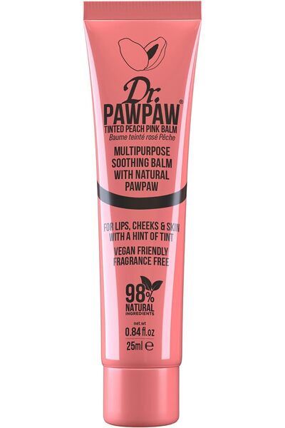 Dr. PAWPAW ORIGINAL BALM Dr.Pawpaw Tinted Peach Pink Balm For Lips & Cheeks 2...