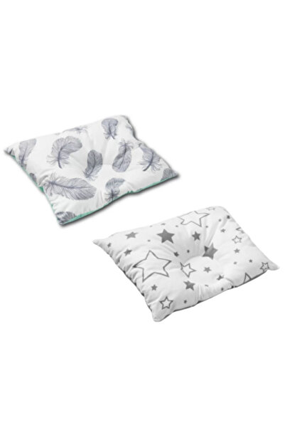 Kidizi Set de 2 perne pentru bebeluși împotriva plagiocefaliei și pentru o formă corectă a capului 30x25 cm Pene Galaxie