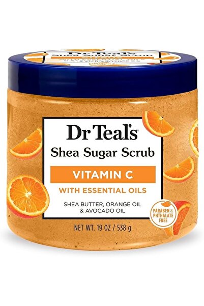 Dr. Teal's Inc Dr Teal's Shea Sugar Exfoliating Body Scrub Citrus Vitamin C 538g