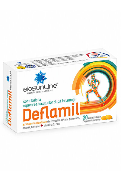 BioSunLine Deflamil – cu boswellia și turmeric