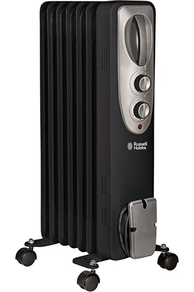 RUSSELL HOBBS 1500W/1.5KW Oil Filled Radiator, 7 Fin Portable Electric Heater...
