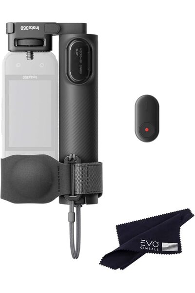 Insta360 Foldable 2-In-1 Selfie Stick Remote Kit (1/4" Mount) For X5/X4 Air/X...
