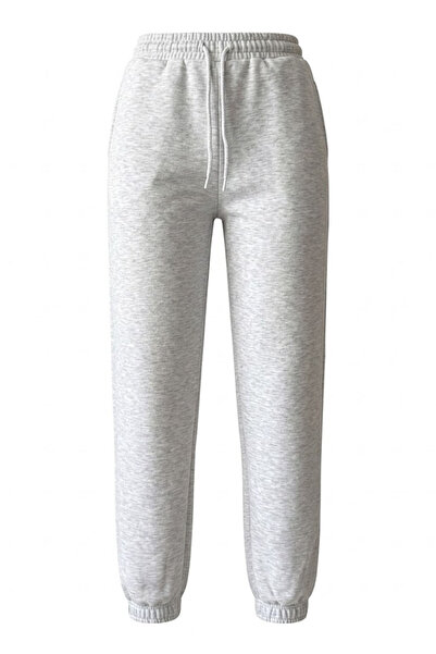 Crep Basic Tracksuit with Elastic Cuffs - Gray Gray
