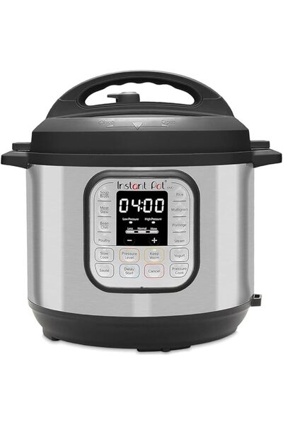Instant Pot Duo قدر ضغط كهربائي 7 في 1، سعة 6 كوارت، 5.7 لتر، 1000 واط، ستانل...