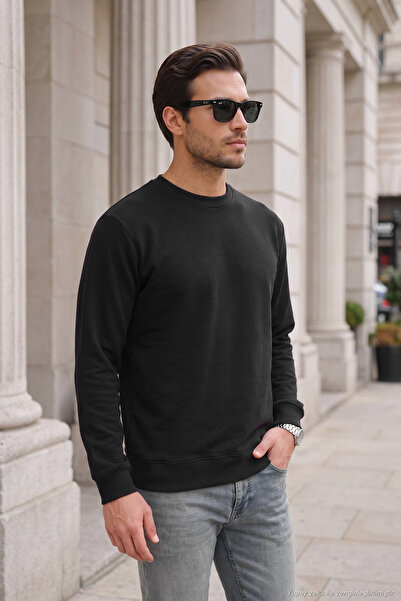Buratti Cotton Ribbed Crew Neck Sweater Men's Sweater 5906102
