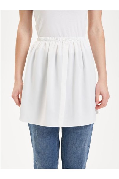 By Zeynep Yılmaz Half Crepe Undergarment White