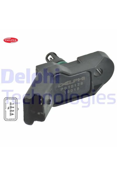 DELPHİ Emme manıfold basınç map sensörü 106-206-207-301-306-307-308-p407-p1007-partner-berlıngo-