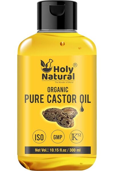 Holy Natural - The Wonder of World زيت الخروع العضوي (300 مل) معتمد من وزارة ...