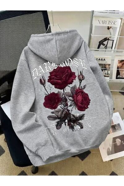 Ryam Φούτερ με κουκούλα Mooda 3 με ρίγες, Unisex, Oversize