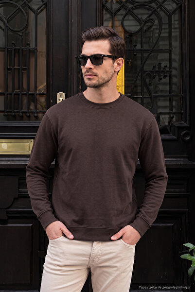 Buratti Cotton Regular Fit Crew Neck Sweat Men's Sweat 5905965