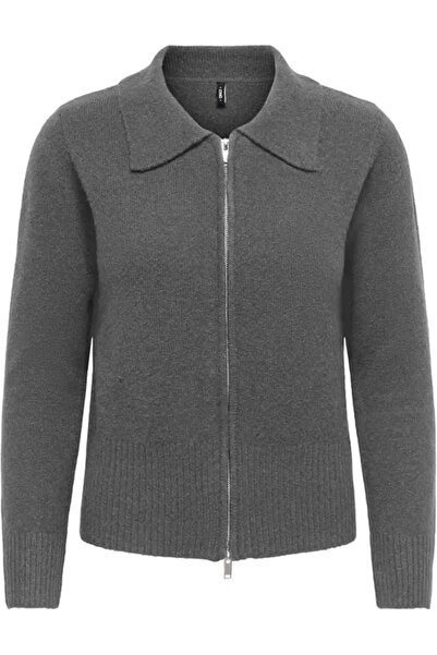 ONLY Onlmacey Ls Zipper Cardigan Knt Women's Sweater 15382508