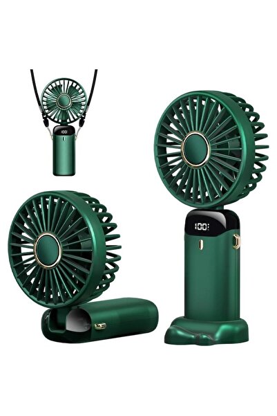 odjas Ventilator ultra portabil, 3 in 1, de gat, de mana, cu 5 viteze, reglab...