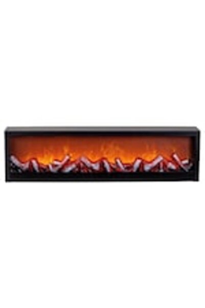 odjas Semineu Decorativ cu Telecomanda Efect de Flacara 75cmX20cmx5cm