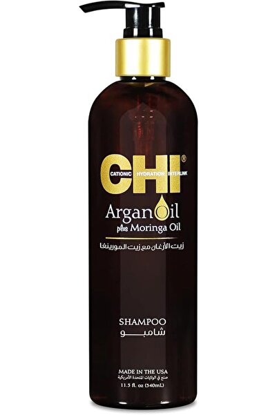 Chi شامبو زيت الأرغان مع زيت المورينجا - 340 مل
