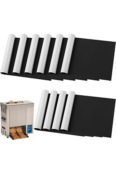 Teenyyou 10 Pack 33''x12.25'' PTFE Release Sheets Non Stick Toaster