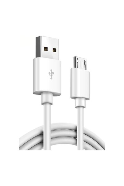 Android Cep Telefonlarına Uyumlu Eski Tip Micro USB Girişli Hızlı Şarj Aleti Cihazı Kablosu