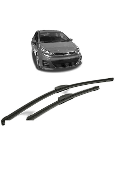 Bosch Σετ υαλοκαθαριστήρων KIA RIO III Hatchback Van (UB) 2011-2017, για παρμ...