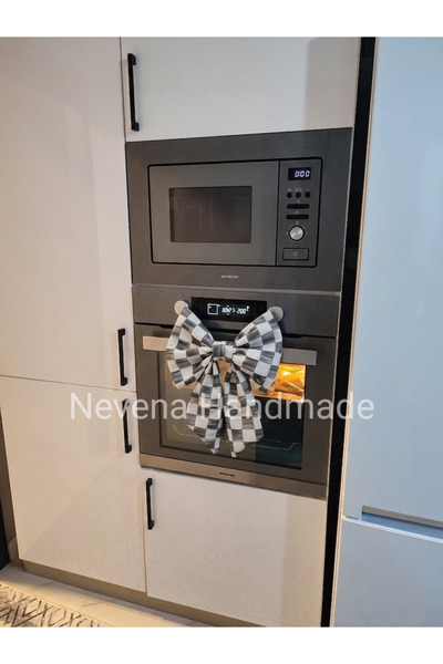 Nevena handmade Gri dama fırın fiyonku