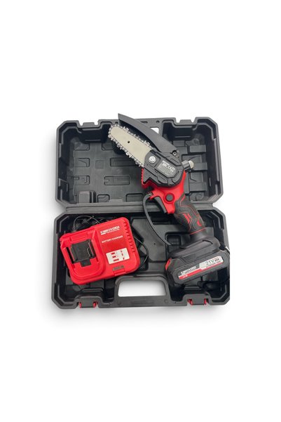 Kimmeer Plus Profesyonel Metal Dişli 21V Şarjlı Dal Budama Testeresi