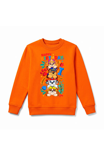 URBANTRENDSTORE Paw Patrol Birthday Printed Children's Premium Winter Sweatsh...
