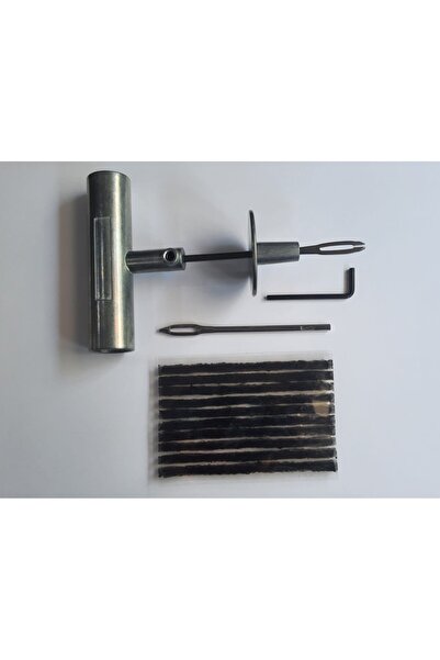 Bsr Dubleks Lastik Tamir Seti: 1 Metal Zamak Fitil Atma Aleti, 10 adet 3x100m...