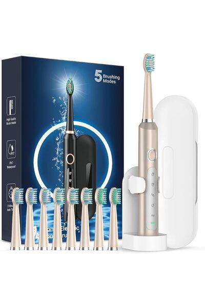 Rtauys Sonic Electric Toothbrush for Adults - Rechargeable Electric Toothbrus...