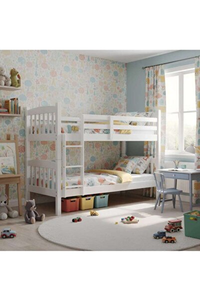 PAN HOME Kera Kids Bunk Bed 90x200 Cm