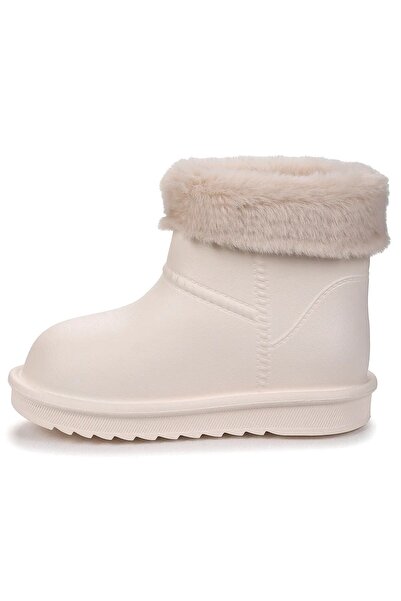 AlbiShoes Bebek Çocuk Su Geçirmez Kürklü Bot Çocuk Kışlık Bot Suya Dayanıklı Hafif Bot Kürklü Kışlık