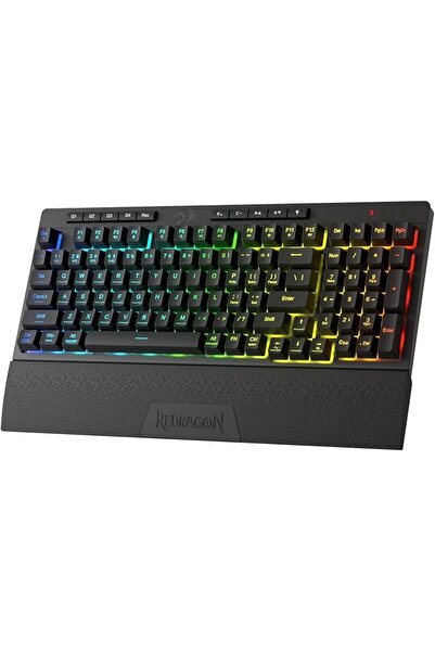 REDRAGON K515 PRO Shiva RGB Wireless Membrane Gaming Keyboard, 98 Keys Mechan...