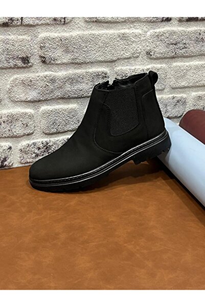 UMUT AYAKKABI Genuine Leather Orthopedic Large Size 45-46-47 Fur Lined Winter...