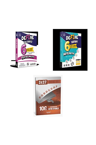Fi Yayınları 2027 Fi 6. SINIF YENİ BASKI Fen DEFİNE BİLİMLERİ + Matematik FAS...