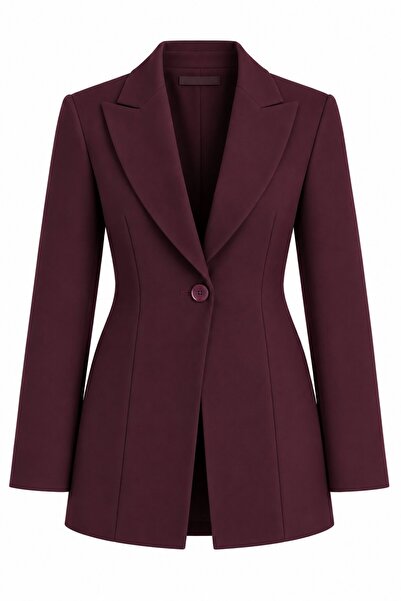 Laluvia Plum Blazer Jacket - 2Y9684