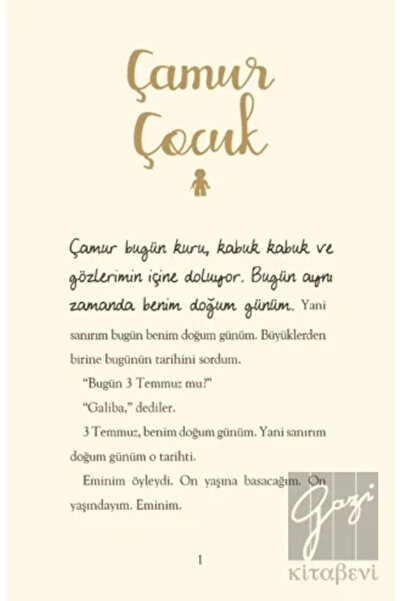 Genç Timaş Çamur Çocuk