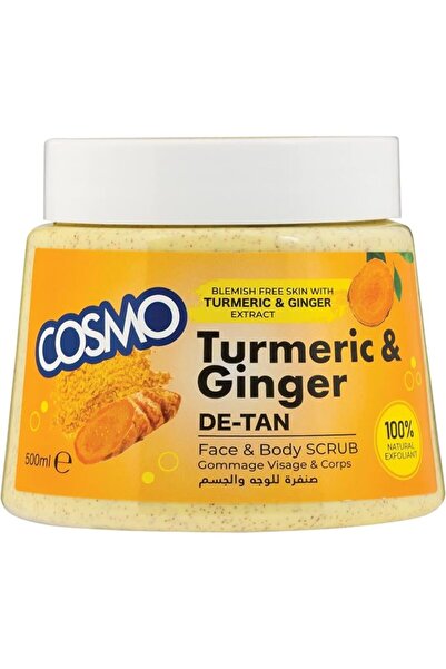 CD Cosmo Designs Cosmo Skin Care Turmeric & Ginger De Tan Face & Body Scrub 5...