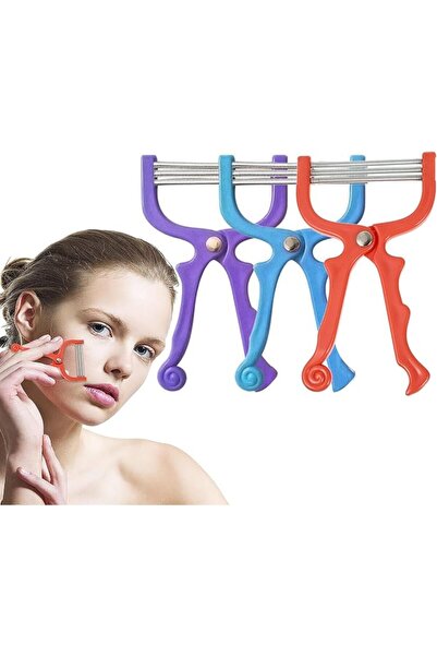 EXCEFORE Portable Facial Epilator - 3-Piece Set for Women's Face Hair Removal...
