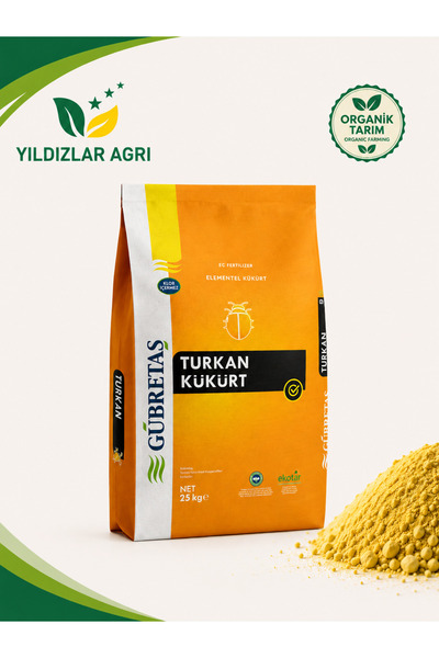 GÜBRETAŞ Turkan Kükürt 25Kg